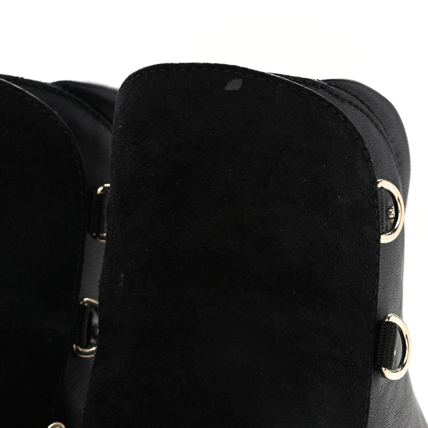 Jimmy Choo Calfskin Suede Madyn 130 Ankle Booties 39.5 Black 7 of 9