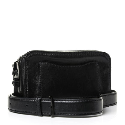 Marc Jacobs Supple Natural Grain Calfskin The Softshot 27 Bag Black 2 of 6
