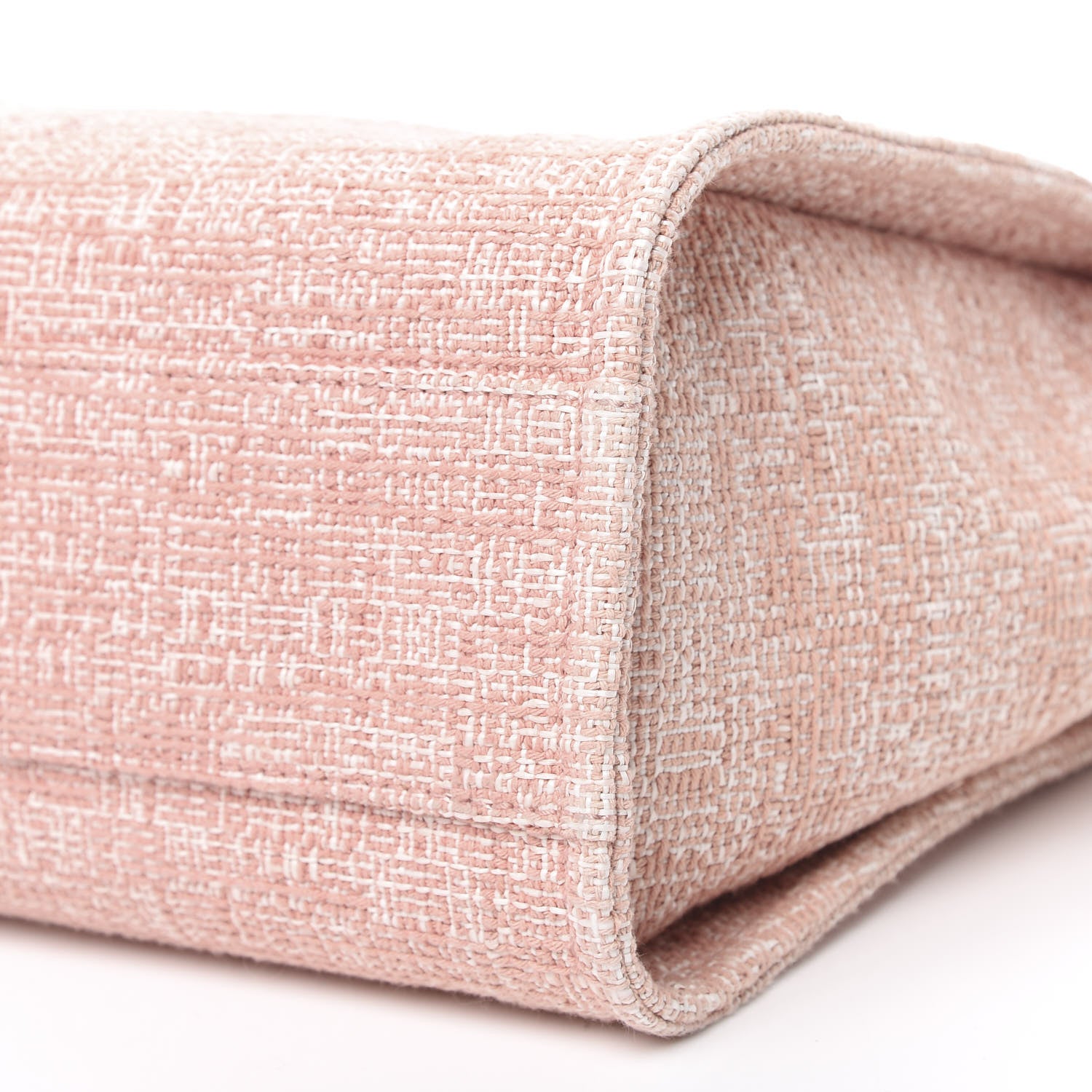 Chanel Canvas Deauville Small Tote Pink 9 of 9