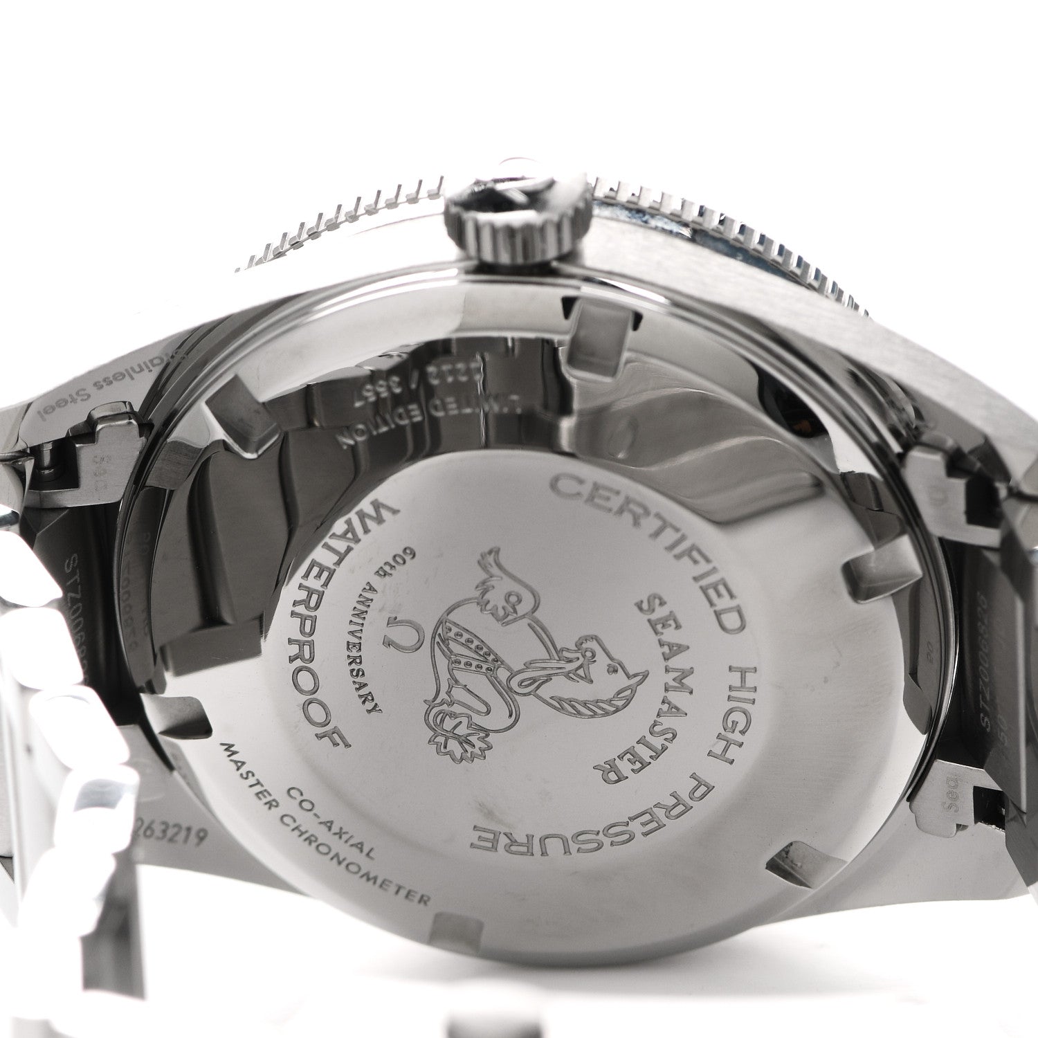 Omega Stainless Steel 39mm Seamaster 1957 Trilogy Limited Edition Automatic Watch Black 234.10.39.20.01.001 4 of 5