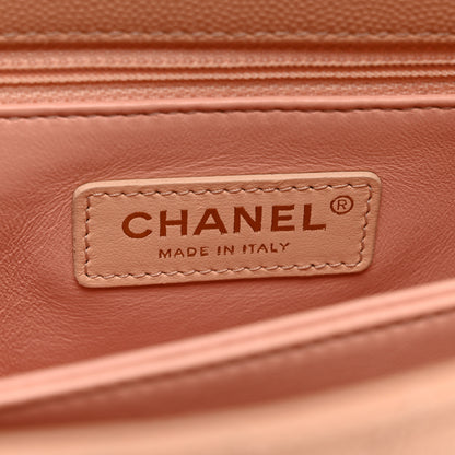 Chanel Caviar Quilted Mini Coco Handle Flap Light Pink 7 of 10