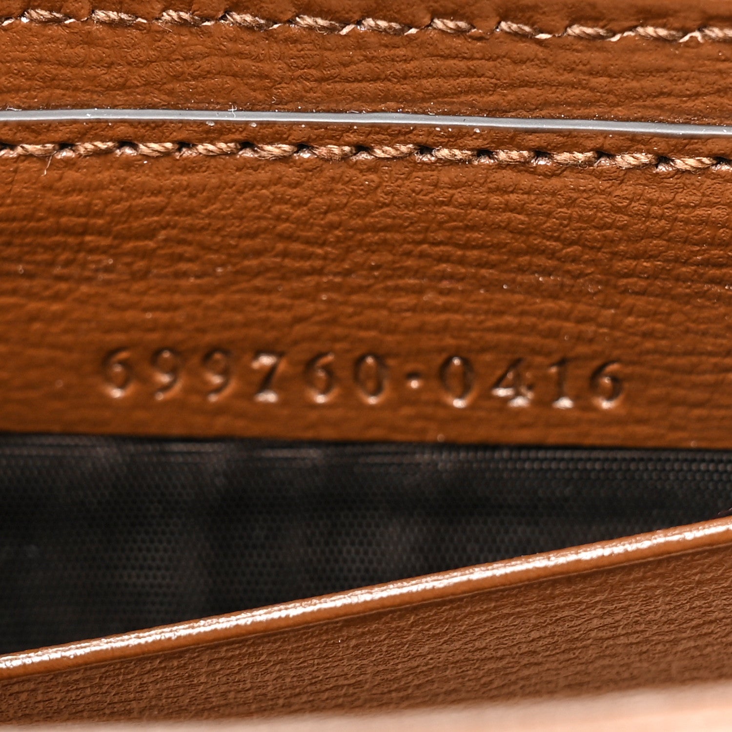 Gucci GG Supreme Monogram Azalea Calfskin Web Horsebit 1955 Wallet On Strap Beige Ebony Brown Sugar 7 of 10