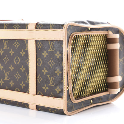 Louis Vuitton Monogram Sac Chien 40 Pet Carrier 11 of 12