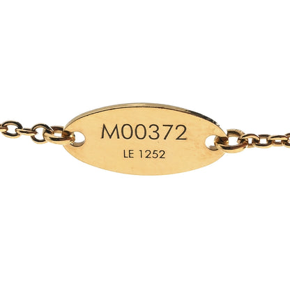Louis Vuitton Metal Louisette Charm Bracelet Gold 3 of 3