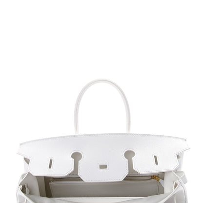 Hermes Epsom Birkin 35 White White 15 of 32