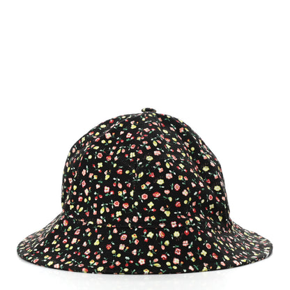 Gucci X LIBERTY OF LONDON Canvas Floral Print Bucket Hat M Black Multicolor 5 of 9