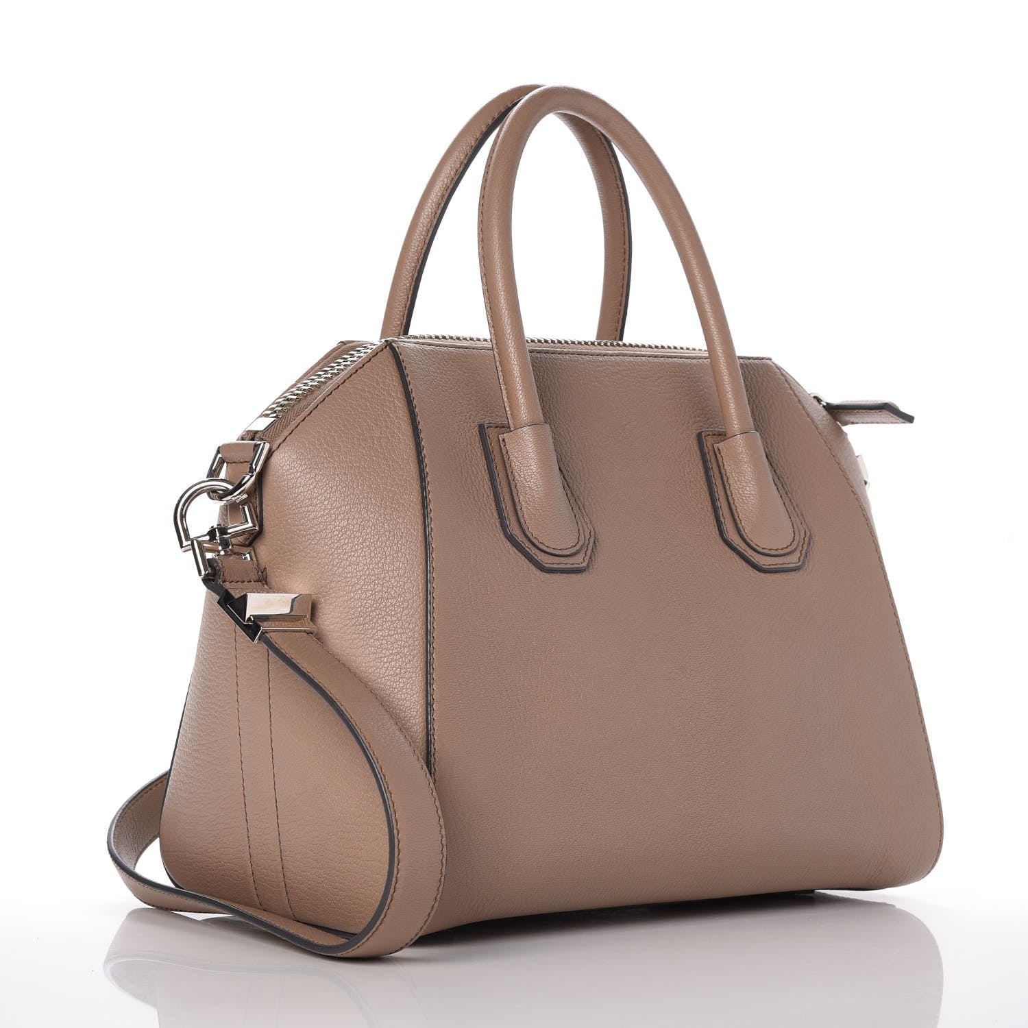 Givenchy Sugar Goatskin Small Antigona Mastic 3 of 9