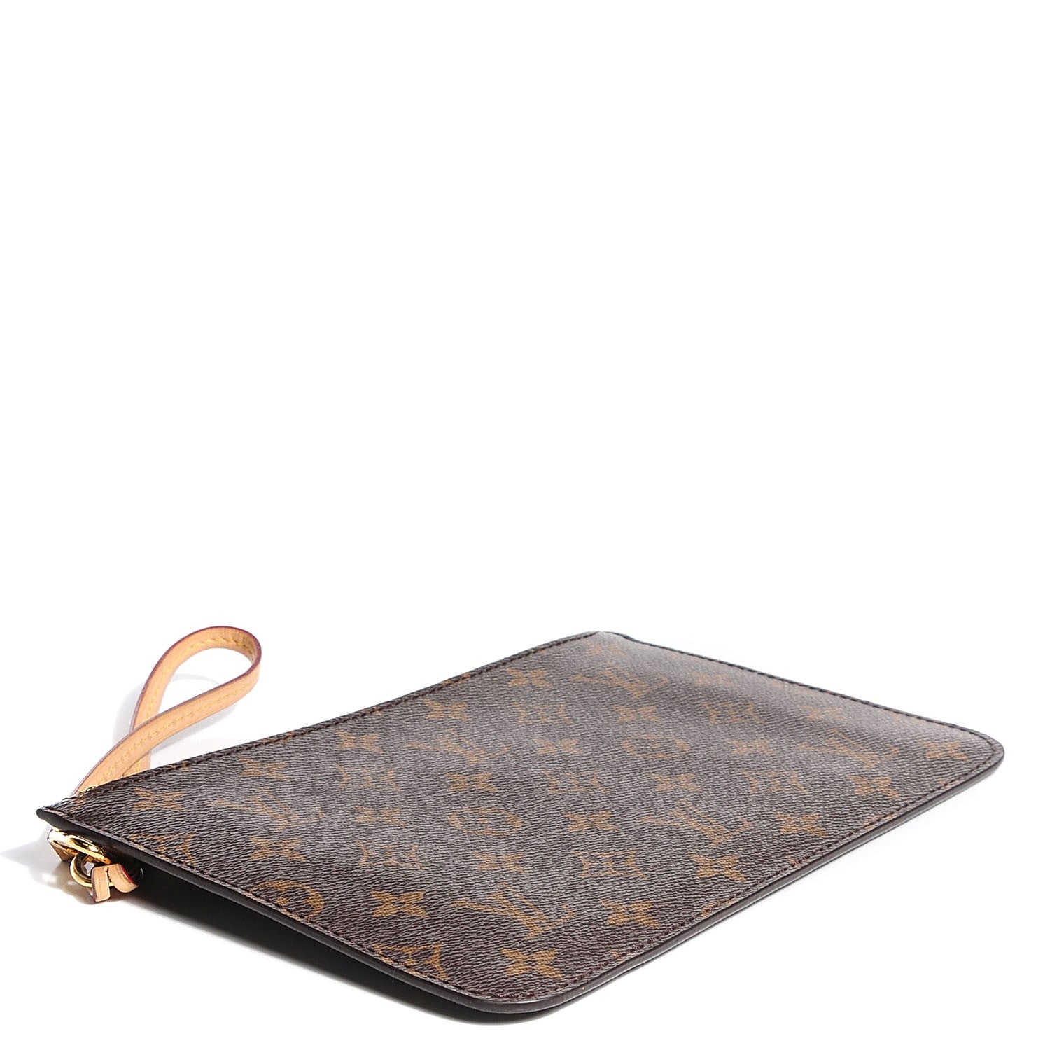 Louis Vuitton Monogram Neverfull MM GM Pochette Fuchsia 4 of 7