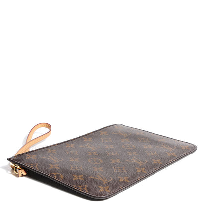 Louis Vuitton Monogram Neverfull MM GM Pochette Fuchsia 4 of 7