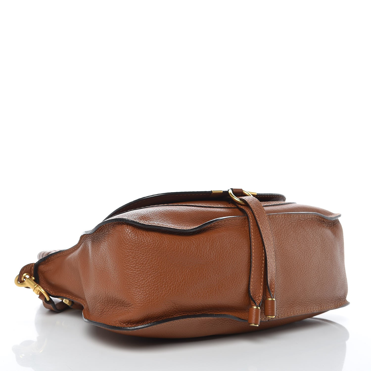 Chloe Calfskin Medium Marcie Satchel Tan 4 of 9