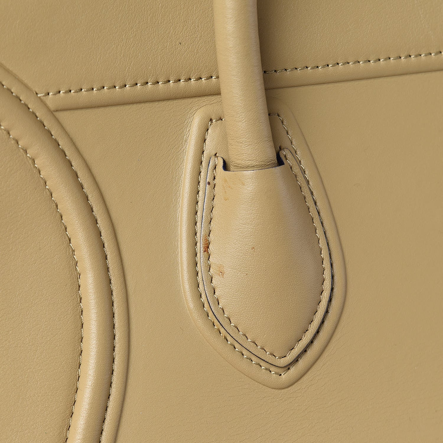 Celine Smooth Calfskin Medium Phantom Luggage Sand 11 of 13