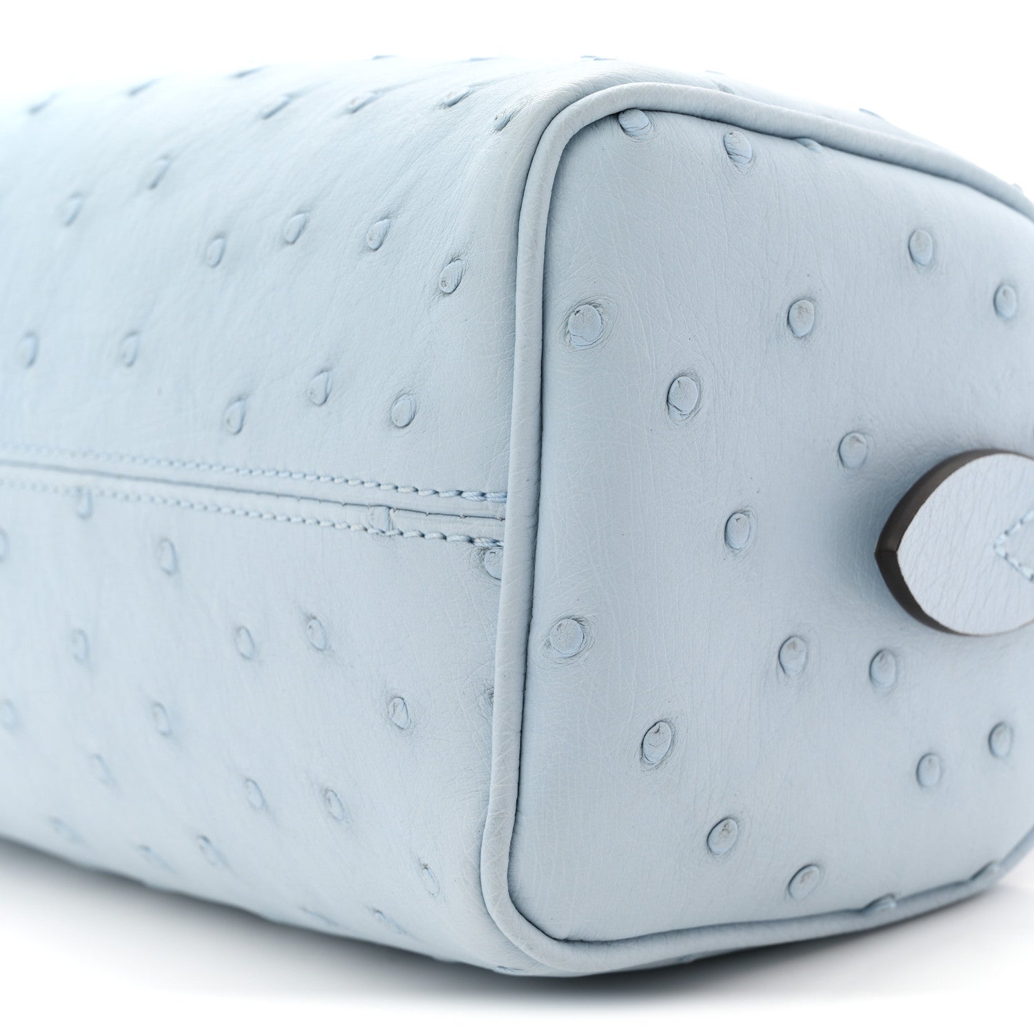 Louis Vuitton Ostrich Speedy 20 Light Blue 9 of 10