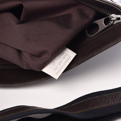 Bottega Veneta Nappa Intrecciato VN Crossbody Messenger Bag Ebano 8 of 8