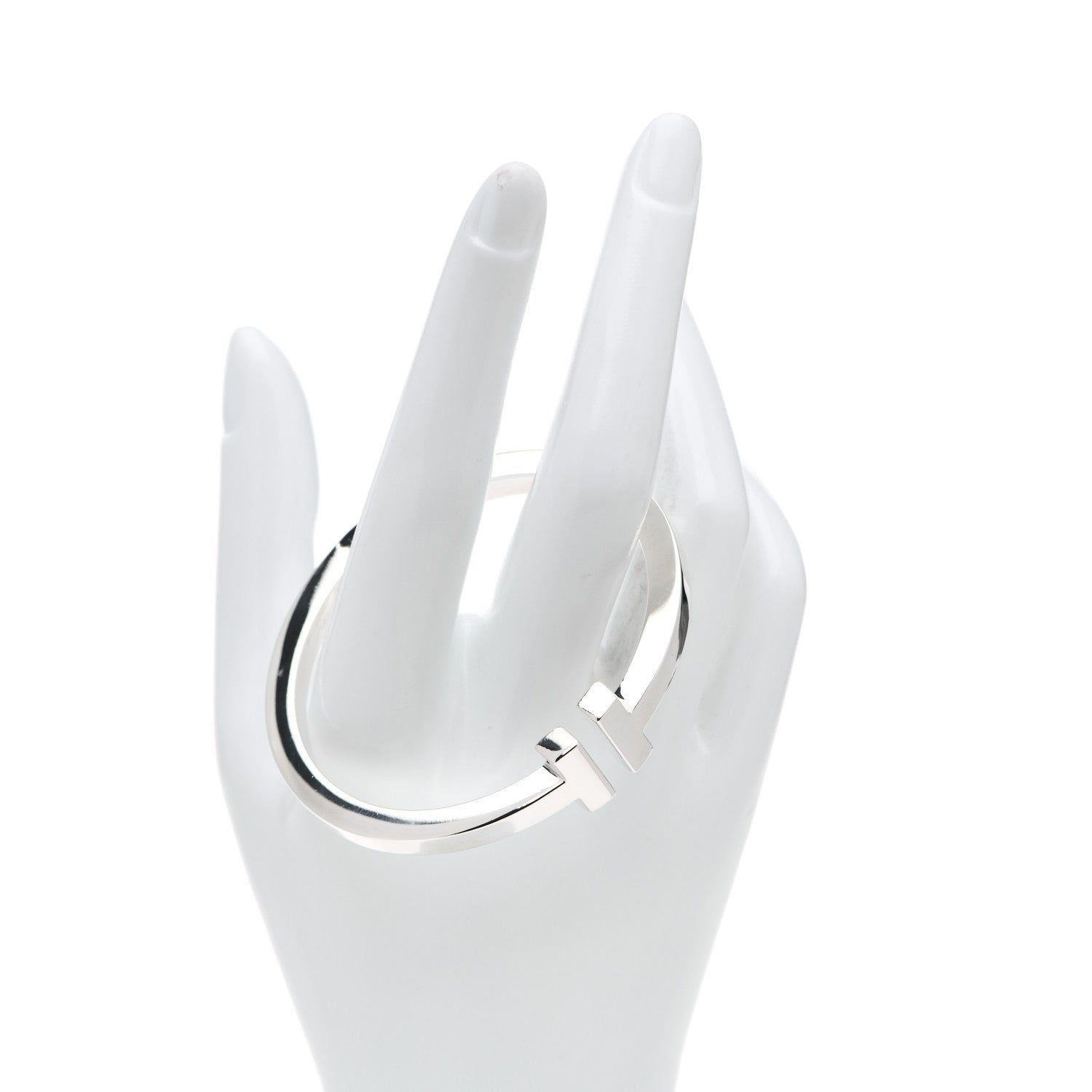 Tiffany Sterling Silver T Square Bracelet 2 of 4