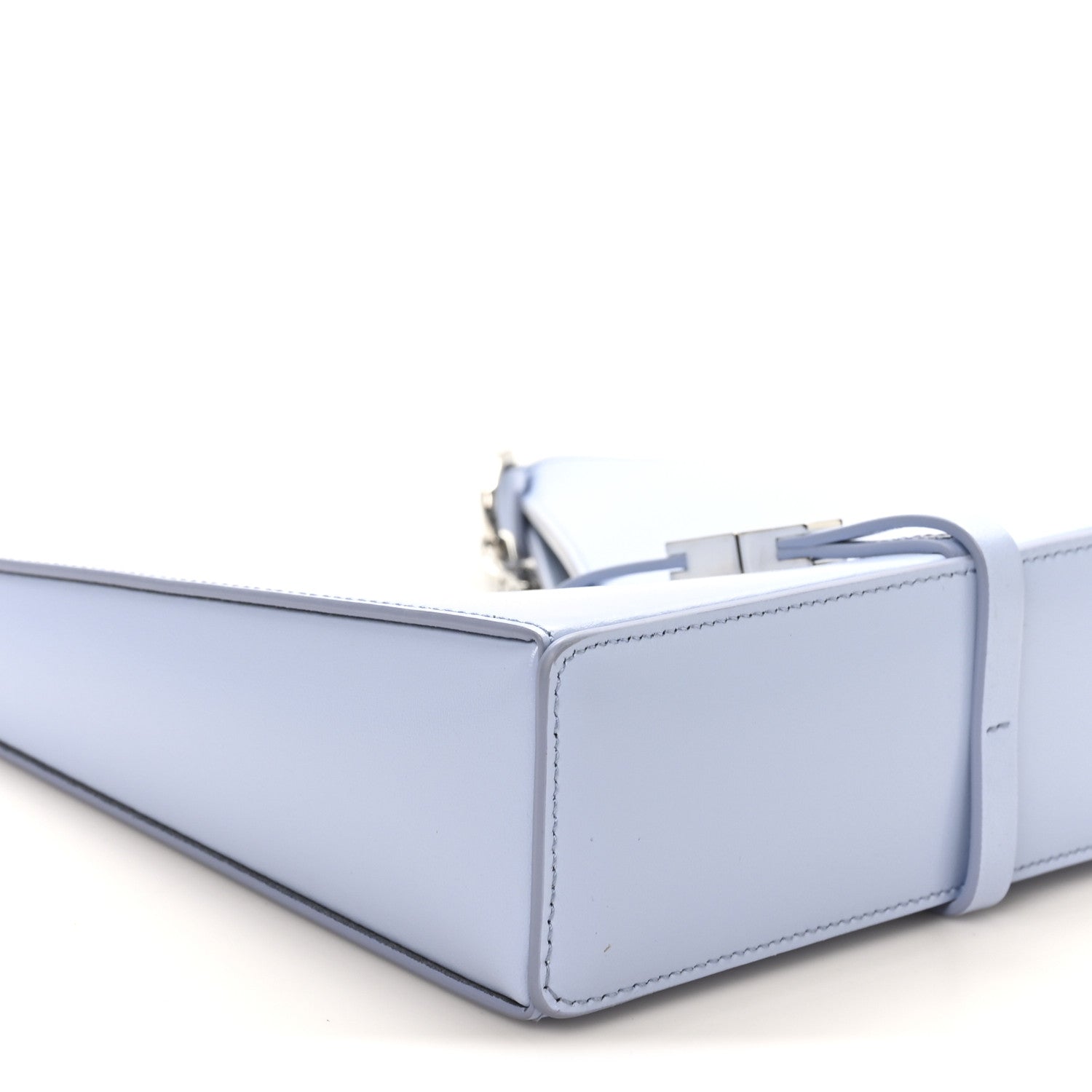 Givenchy Box Calfskin Mini Cut Out Shoulder Bag Baby Blue 8 of 9