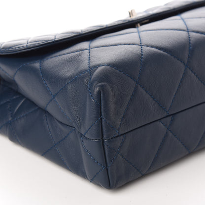 Chanel Calfskin Quilted In the Business Flap Dark Navy Blue 6 of 11