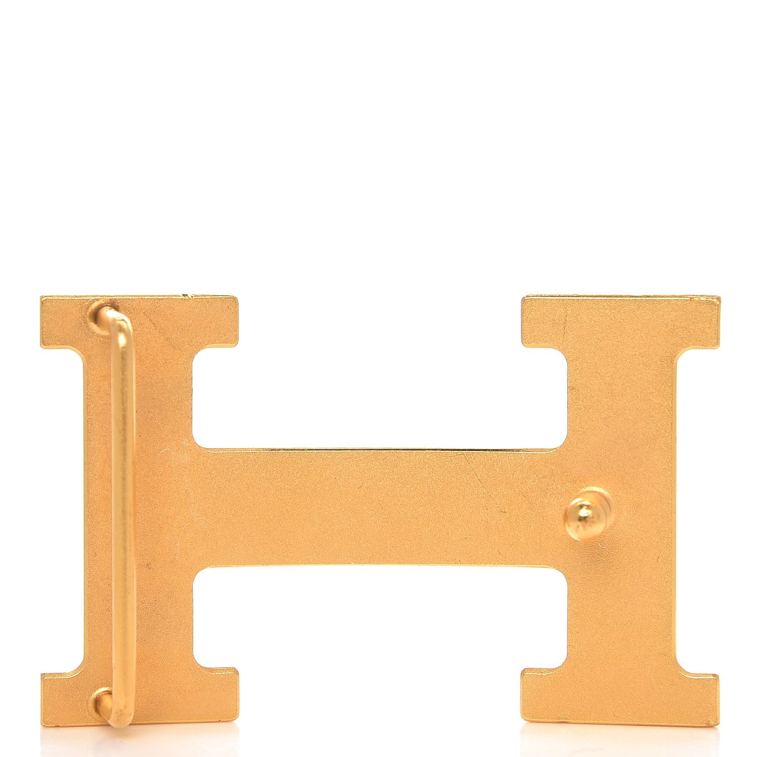 Hermes Polished 32mm H Belt Buckle Gold 2 of 4