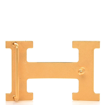 Hermes Polished 32mm H Belt Buckle Gold 2 of 4