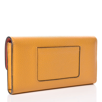 Mulberry Small Classic Grain Darley Wallet Deep Amber 3 of 8