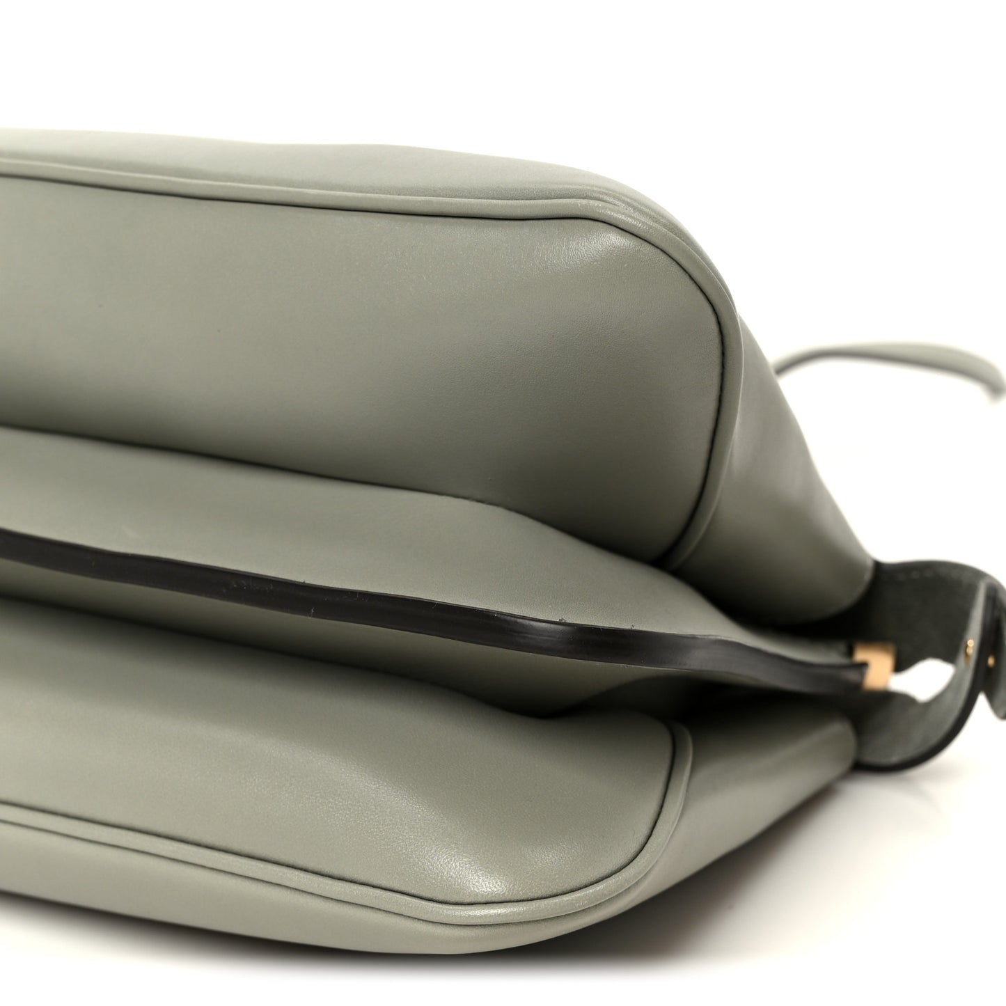 Vitello Small Soft Peekaboo Satchel Matche Latte