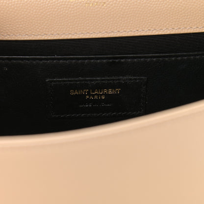 Saint Laurent Grain De Poudre Small Monogram Kate Satchel Nude Powder 6 of 11