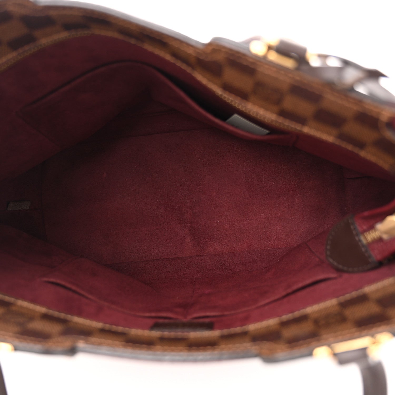 Louis Vuitton Damier Ebene Taurillon Jersey Bordeaux 5 of 13