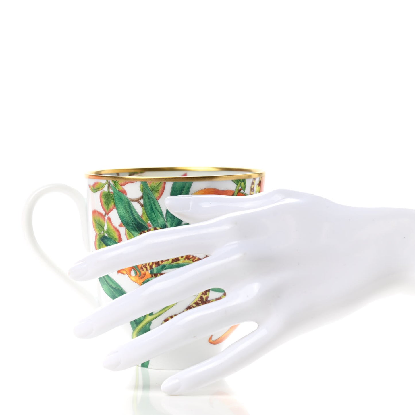 Limoges Porcelain Passifolia Mug