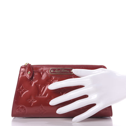 Louis Vuitton Vernis Trousse Cosmetic Pouch Pomme D'Amour 2 of 8