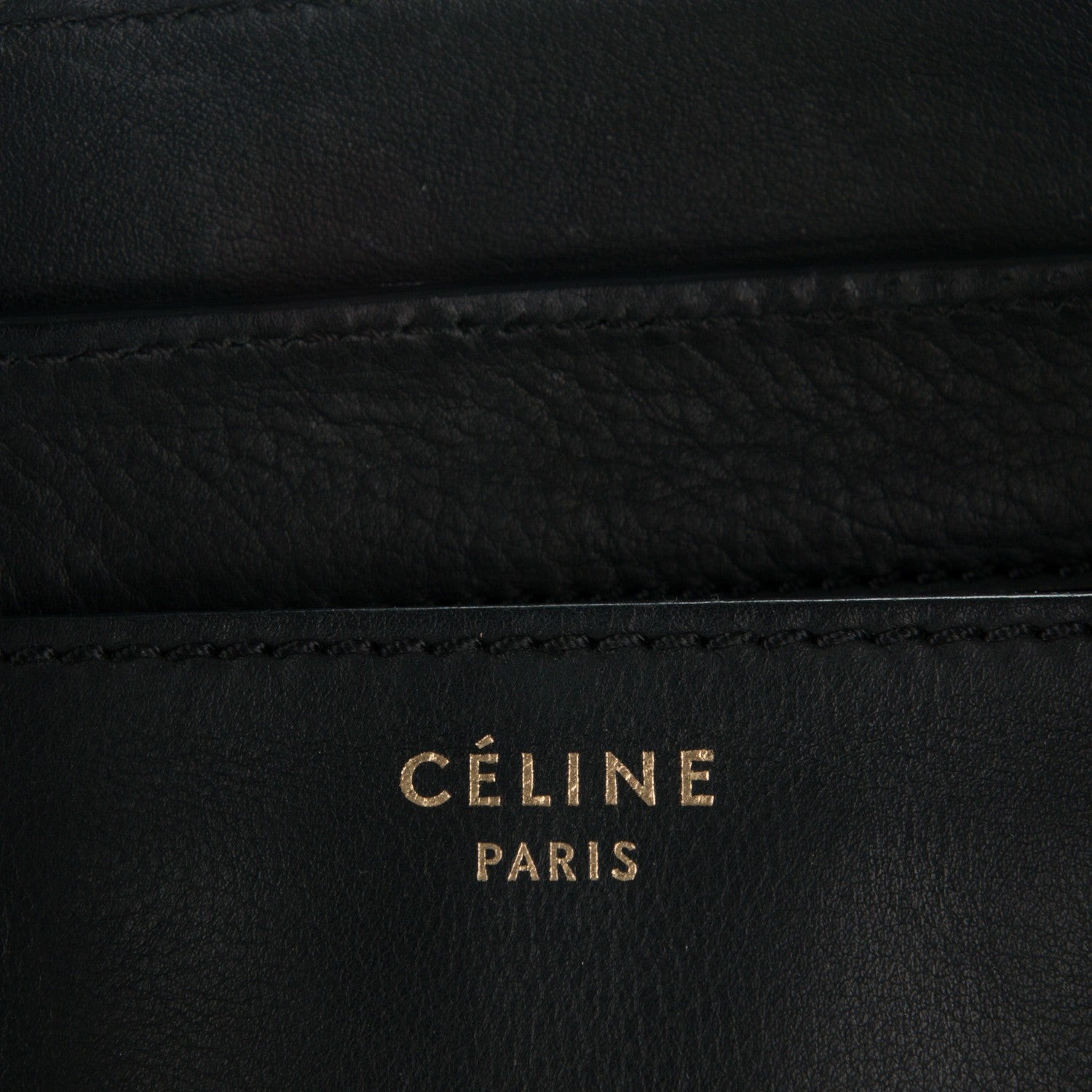Celine Smooth Calfskin Mini Luggage Black 8 of 9