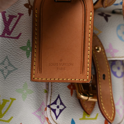 Louis Vuitton Monogram Multicolor Petit Noe White 6 of 12