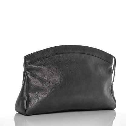 Balenciaga Chevre Classic Gold Hardware Premier Clutch Bronze 3 of 7