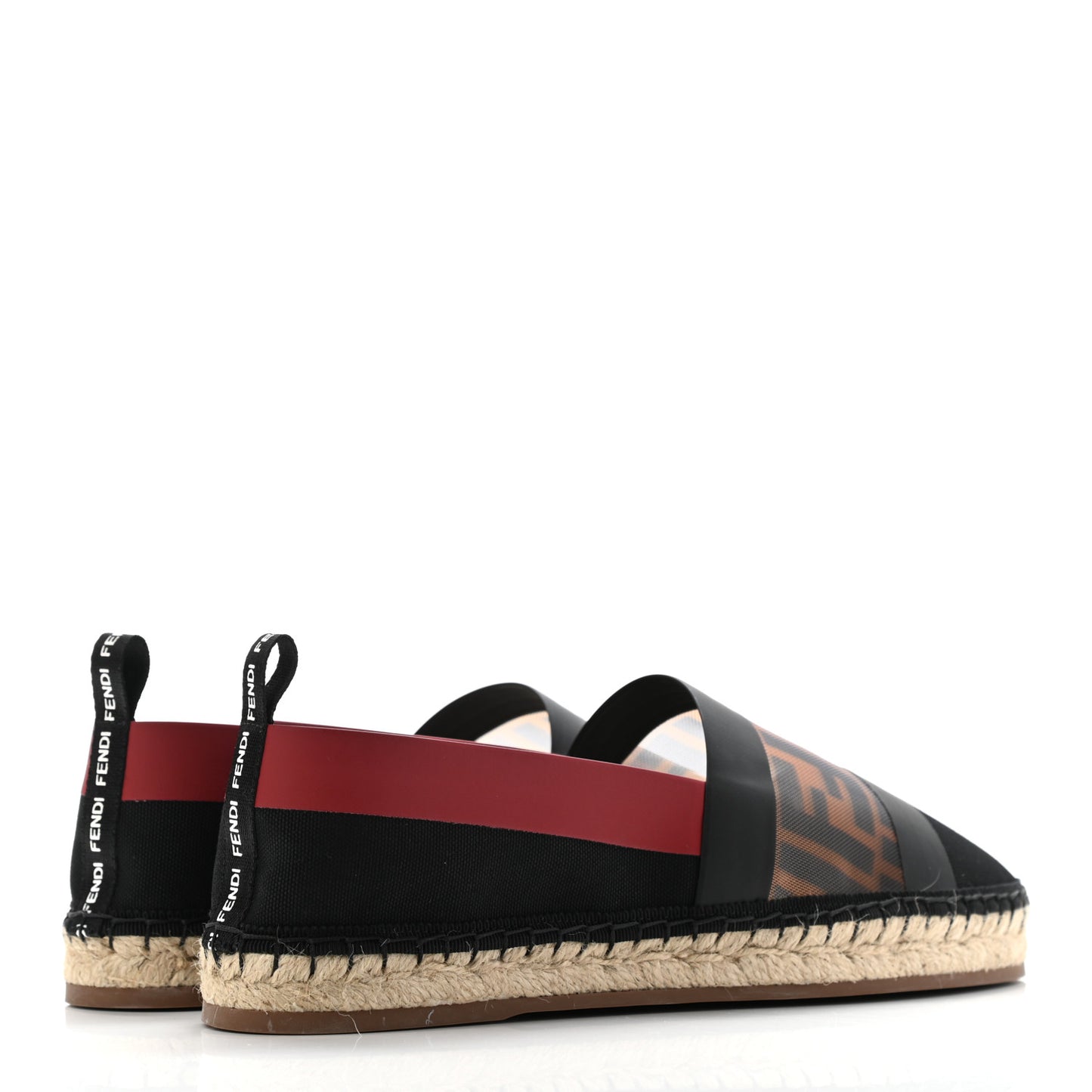 Canvas Mesh FF Colibri Espadrilles 39 Black Tobacco Moro
