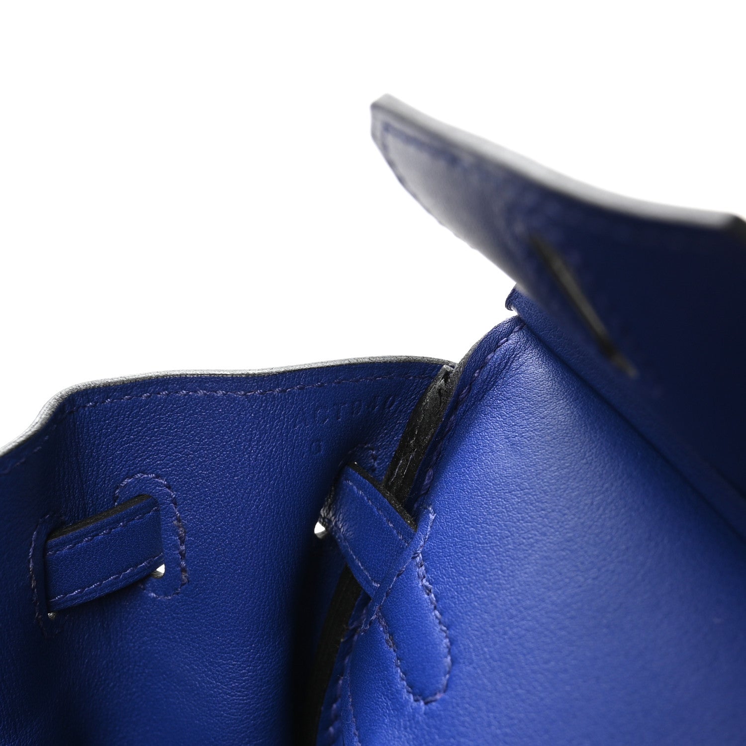 Hermes Swift Birkin 25 Bleu Electrique 7 of 10