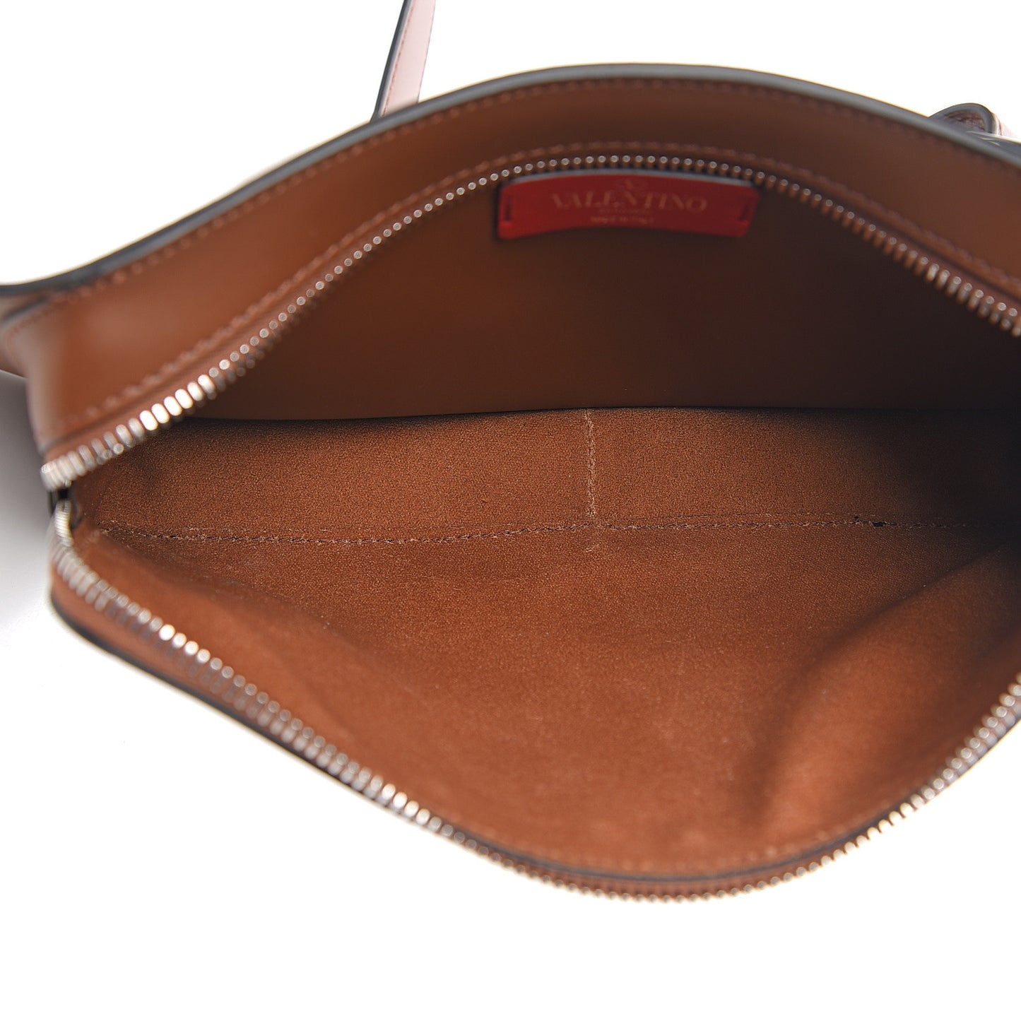 Calfskin VLTN Belt Bag Cuir White