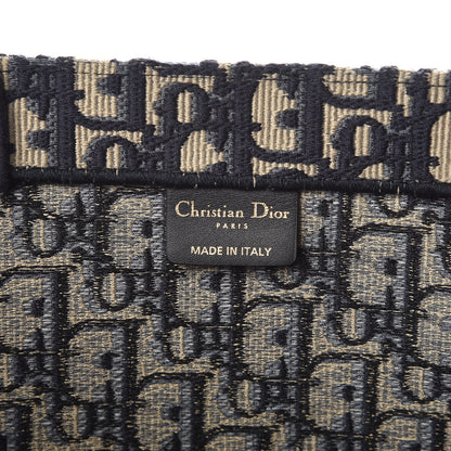 Christian Dior Oblique Book Tote Blue Multicolor 8 of 9
