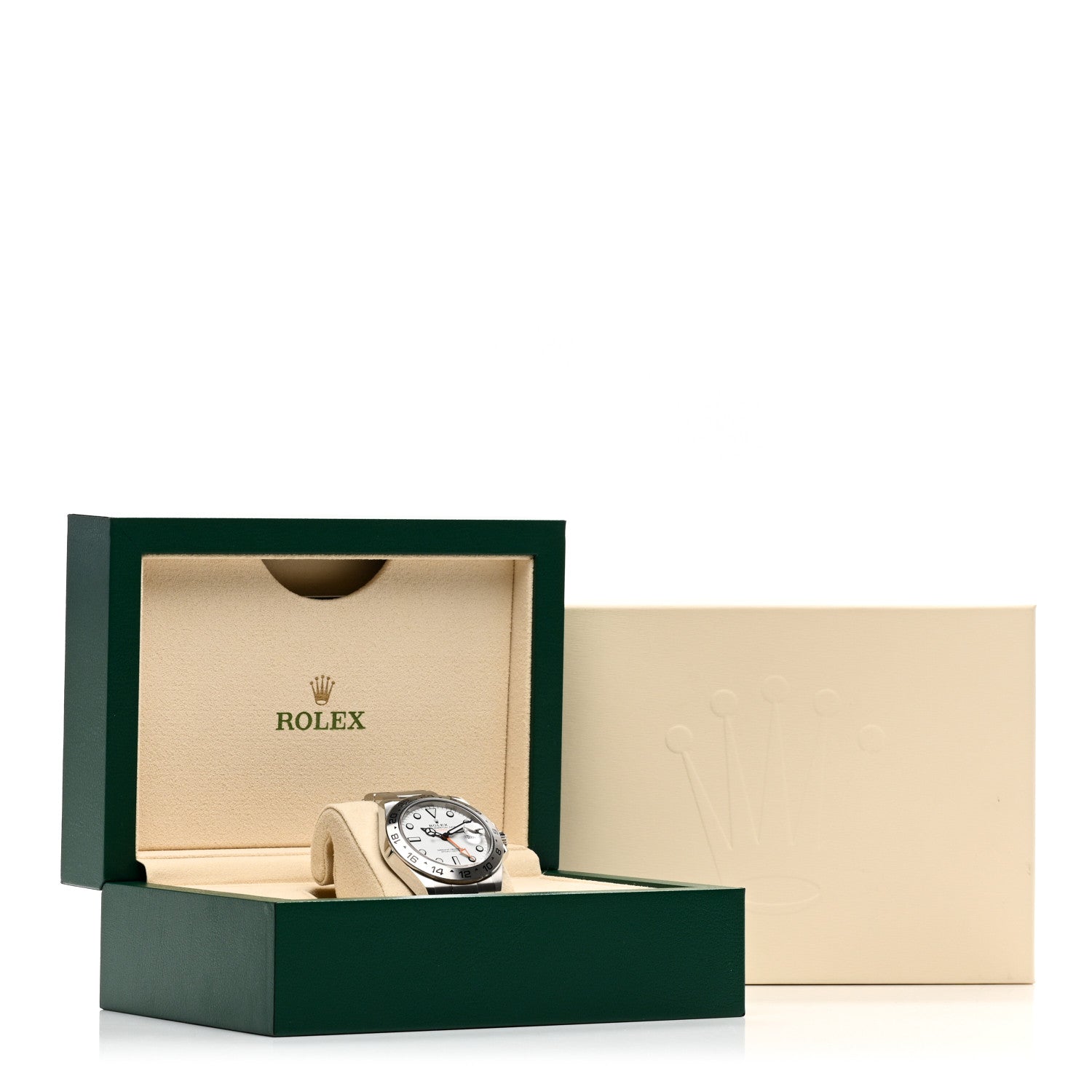 Rolex Stainless Steel 42mm Oyster Perpetual Date Explorer II Watch White 226570 5 of 5