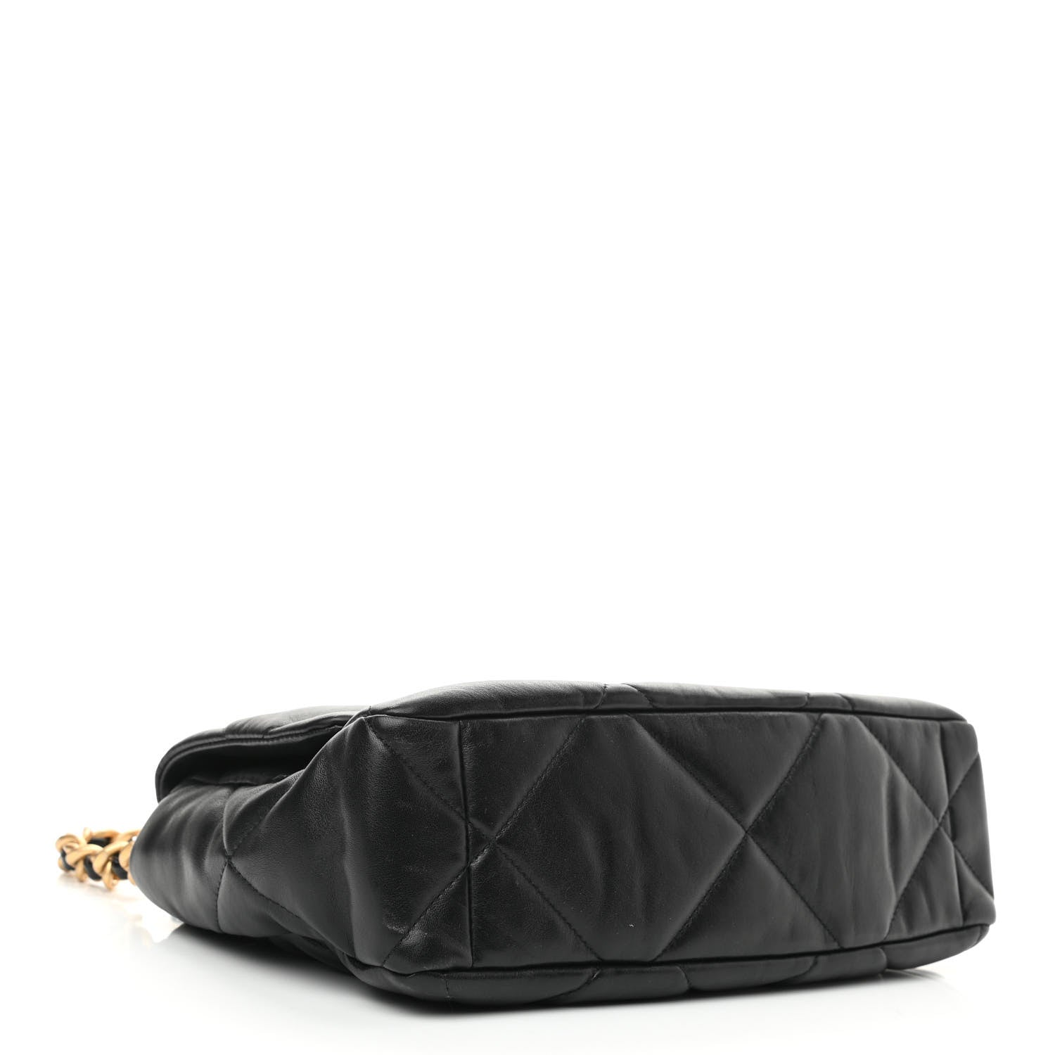 Chanel Lambskin Quilted Large Chanel 19 Flap Black 4 of 10