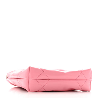 Chanel Shiny Calfskin Quilted Mini Chanel 22 Pink 4 of 11