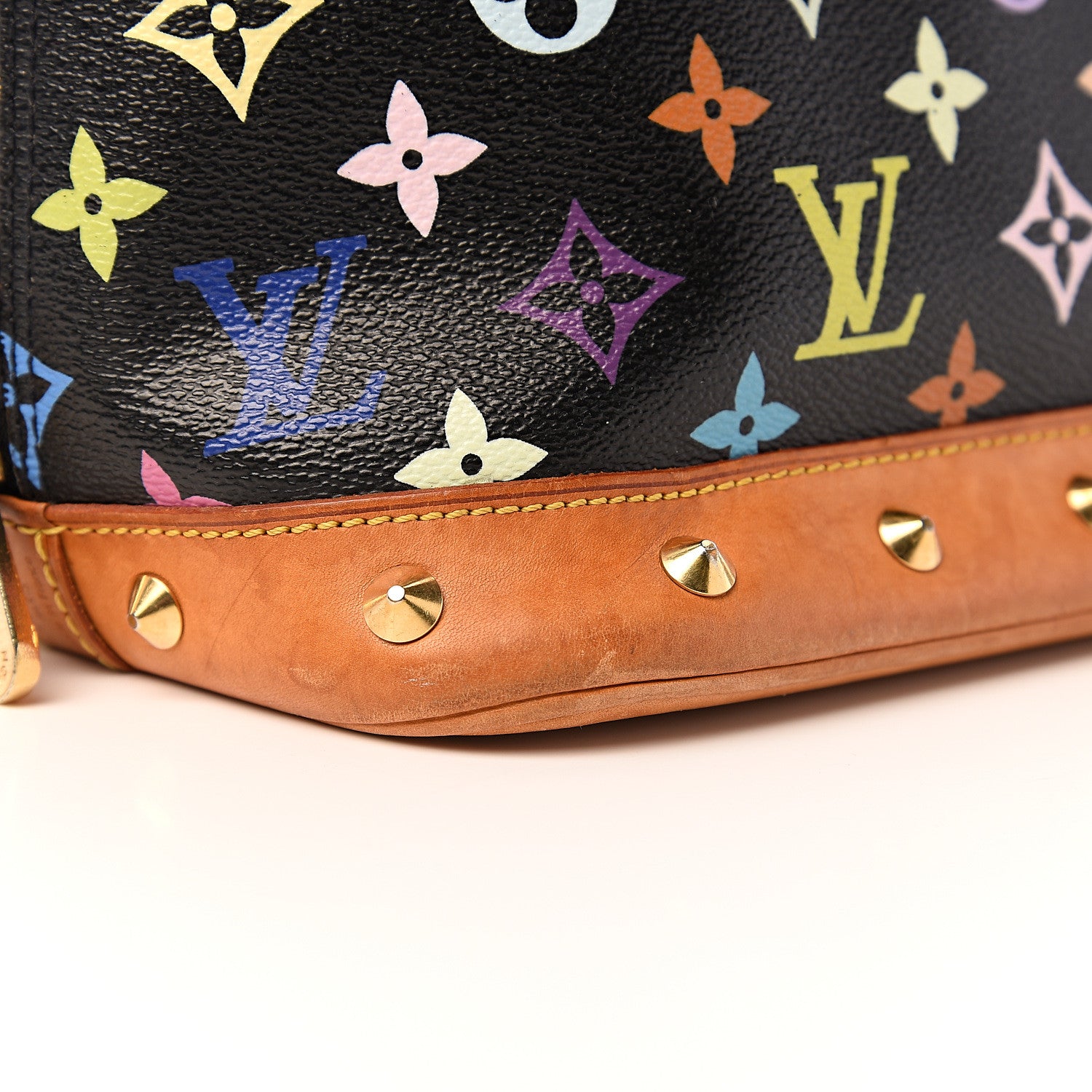 Louis Vuitton Monogram Multicolor Alma Black 13 of 18