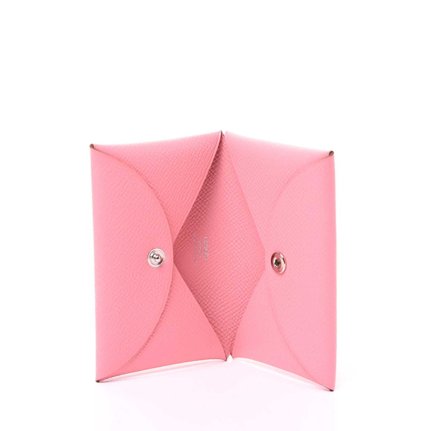 Epsom Calvi Card Case Rose Confetti