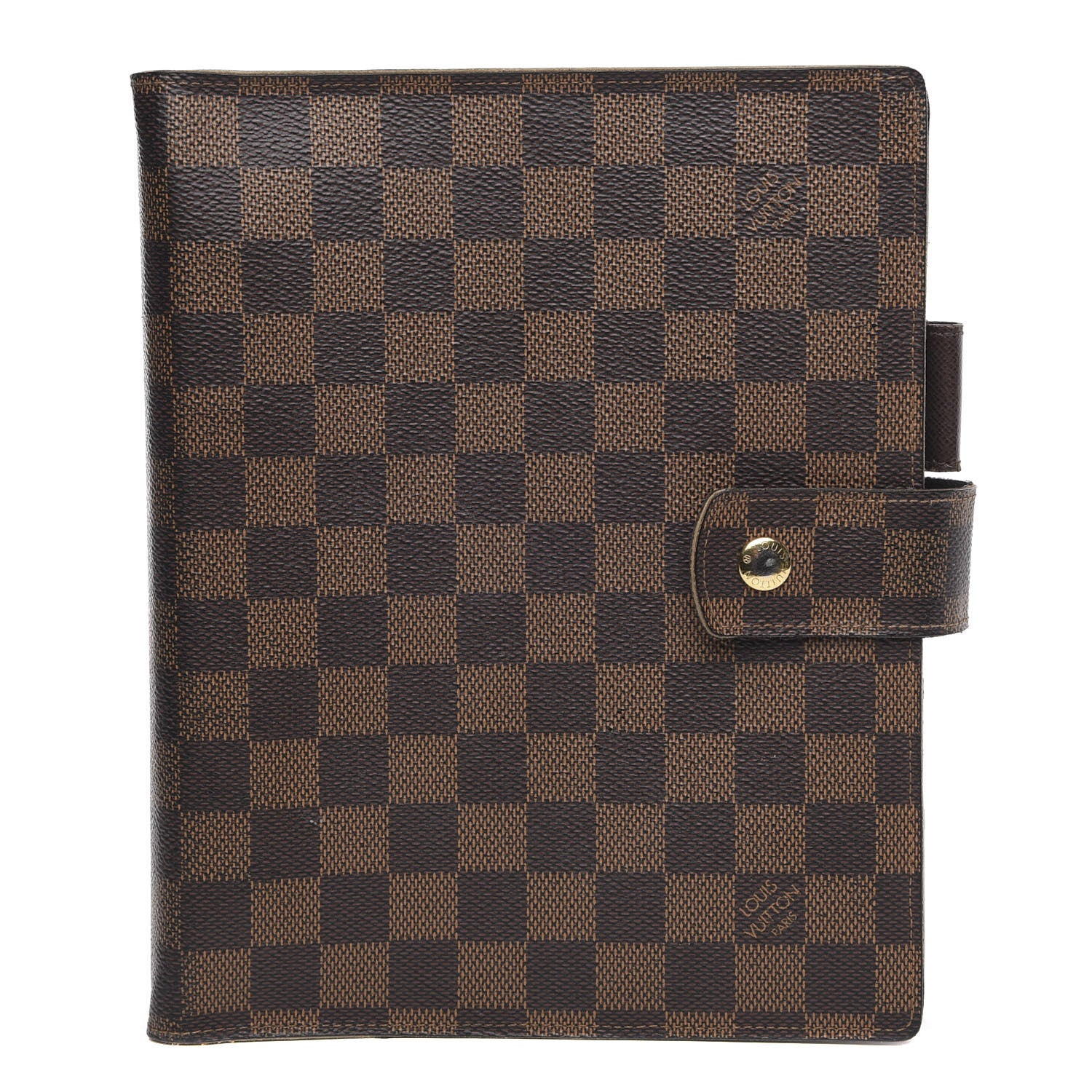 Louis Vuitton Damier Ebene Large Ring Agenda Cover 1 of 13