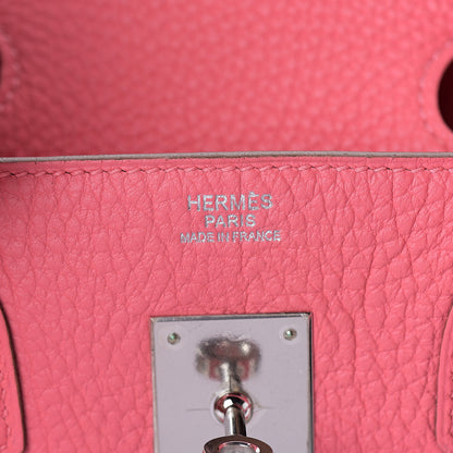 Hermes Togo Birkin 30 Rose Lipstick 8 of 31