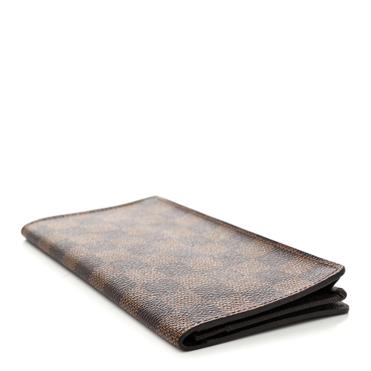 Louis Vuitton Damier Ebene Porte-Cartes Credit Yen Checkbook Wallet 4 of 7