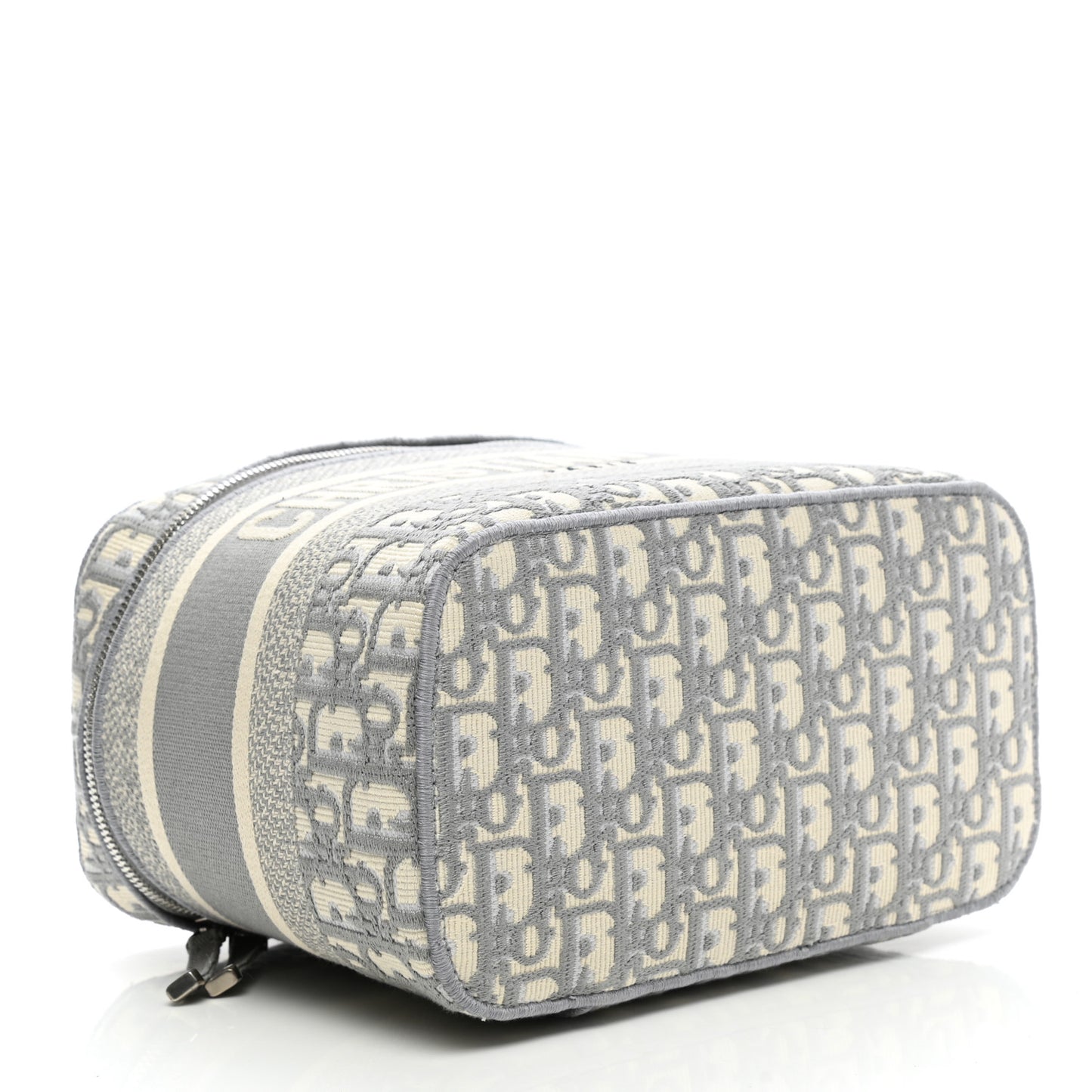 Oblique Diortravel Vanity Case Grey