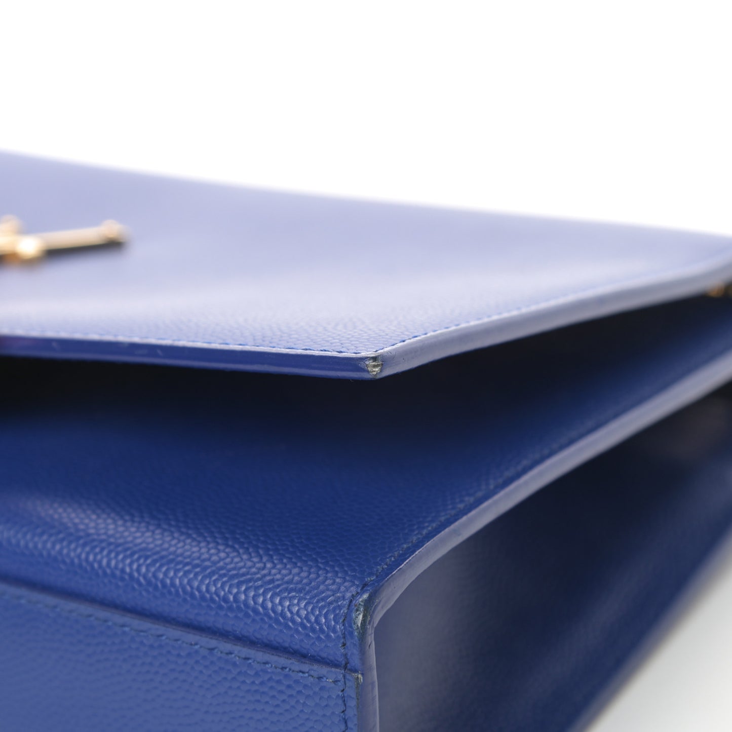 Grain De Poudre Medium Classic Monogram Kate Satchel Flash Blue