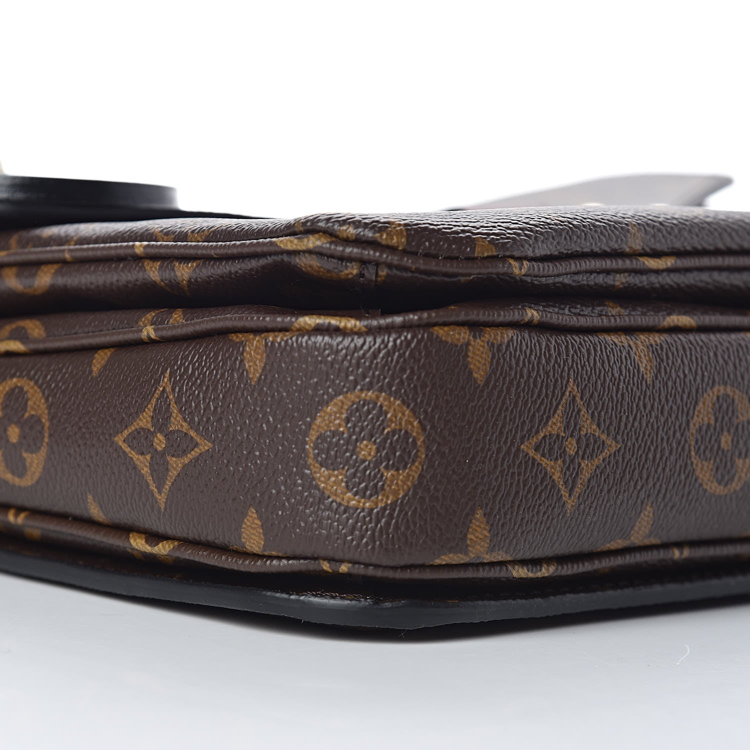 Louis Vuitton Monogram Braided Pochette Metis Safran 9 of 10