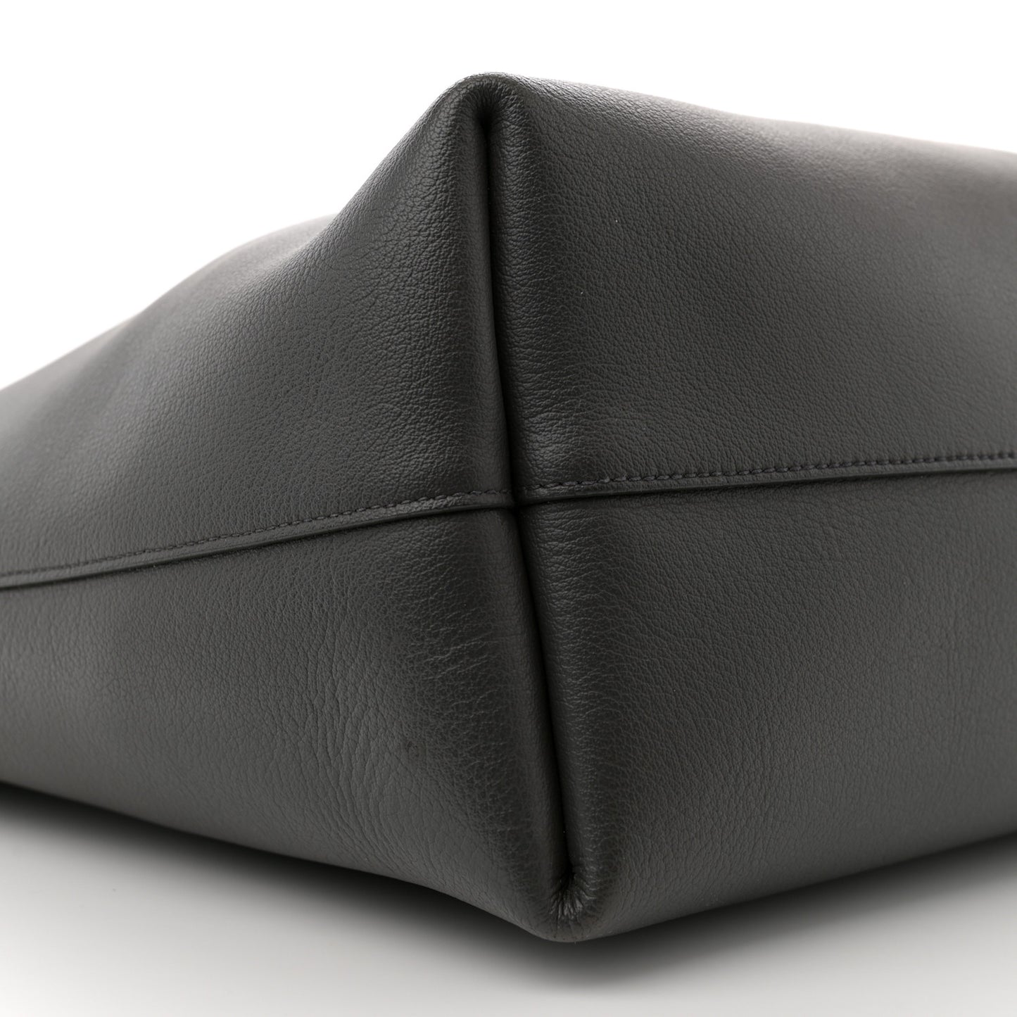 Calfskin Large Shopping Tote Fog