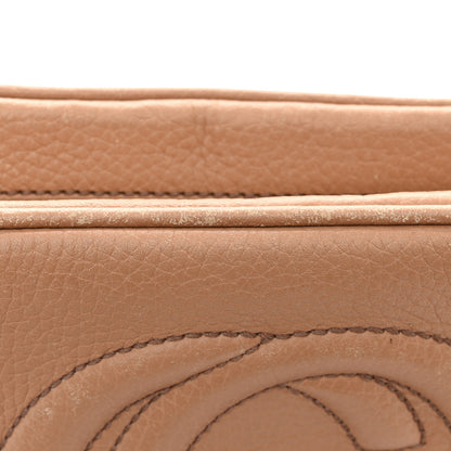 Gucci Pebbled Calfskin Small Soho Disco Bag Camelia 14 of 14