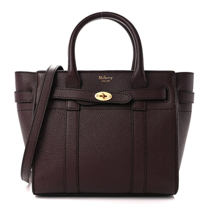 Mulberry Small Classic Grain Mini Zipped Bayswater Oxblood 1 of 9