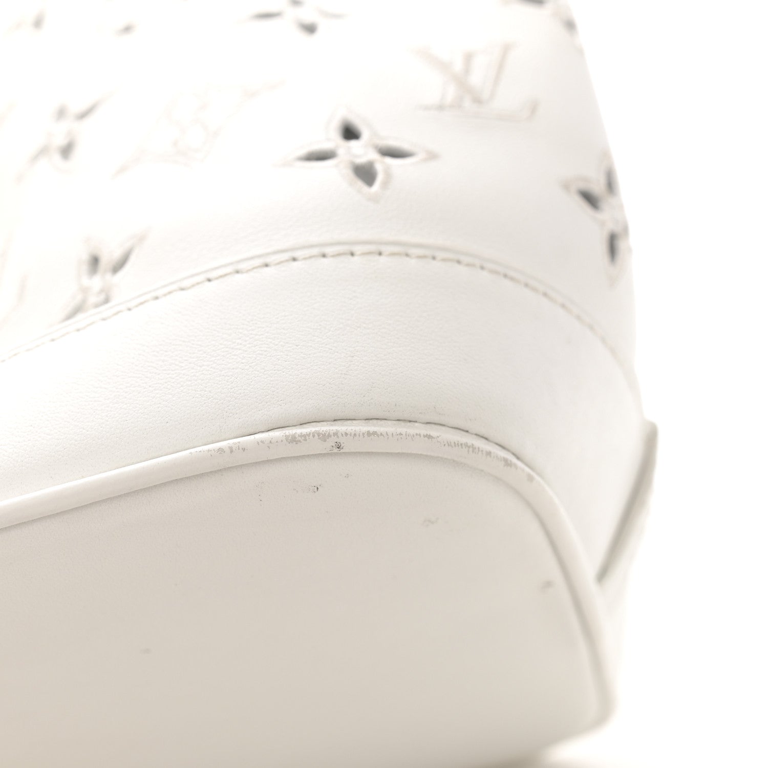 Louis Vuitton Calfskin Monogram Cutout Petit Noe White 16 of 16